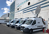 SNG satellite trucks in Spain - Overon.